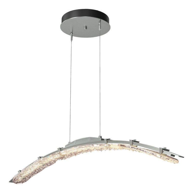 Glissade Large LED Pendant Vintage Platinum
