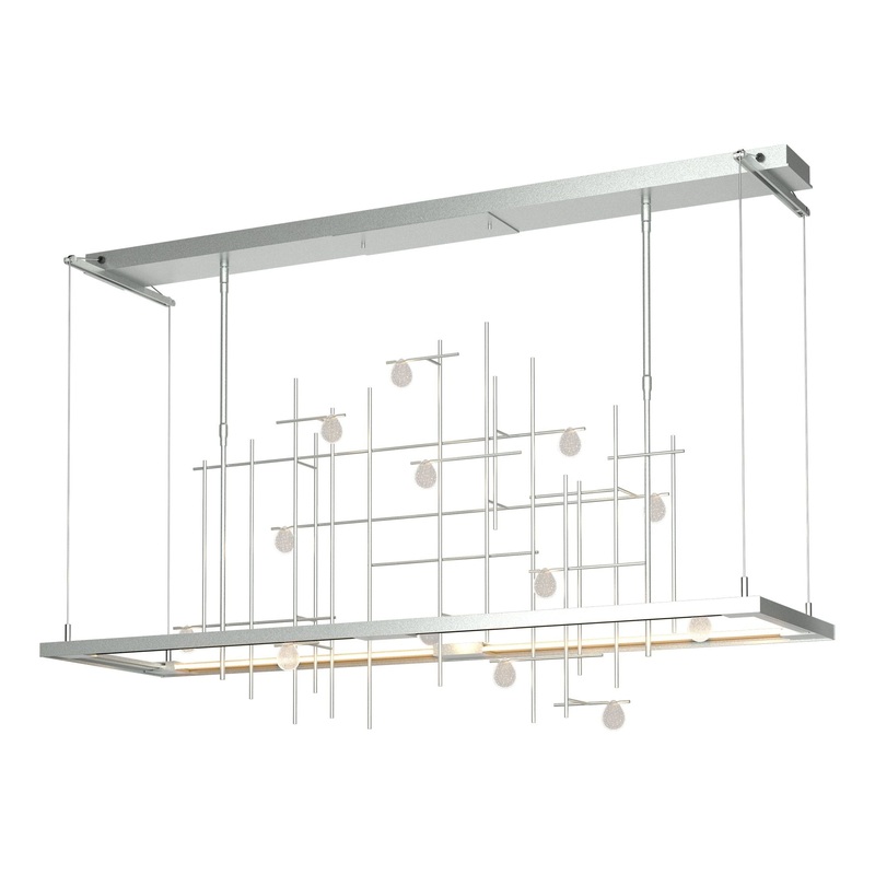 Spring LED Pendant Vintage Platinum