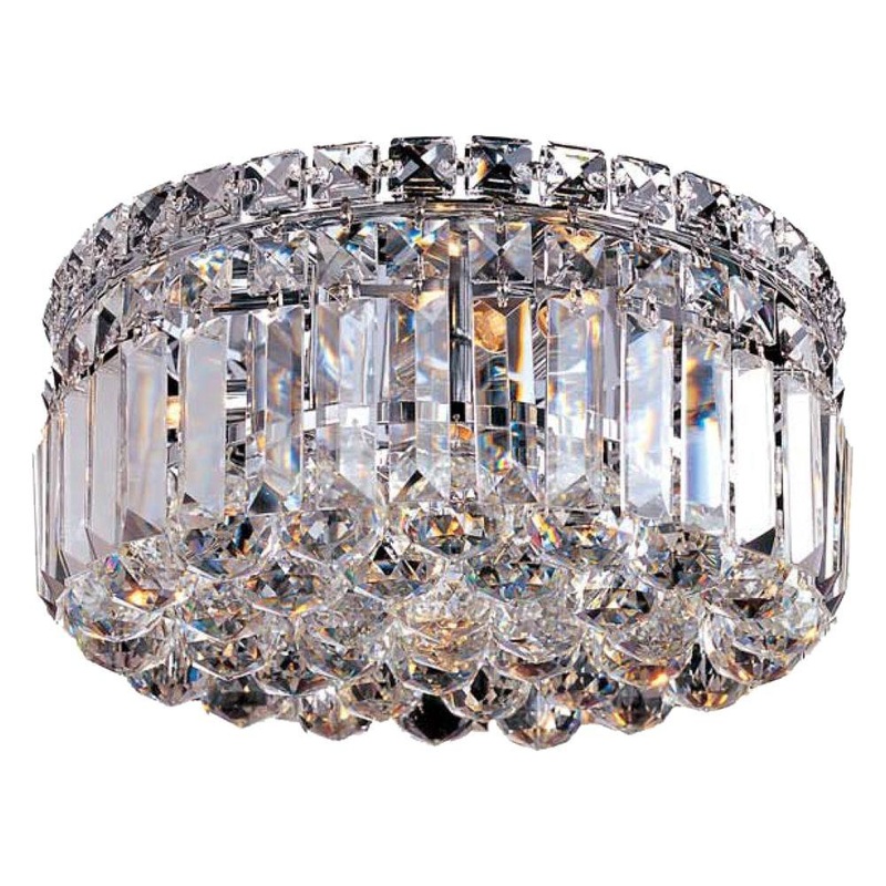 Avant-Garde 4-Light Flush Mount Chrome