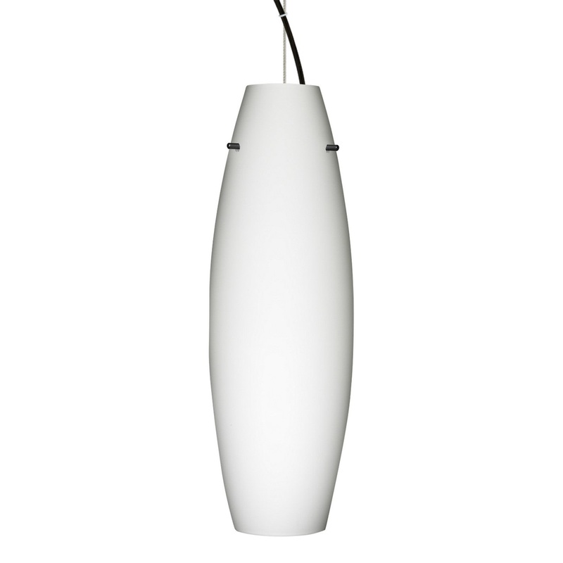 Besa 1KX-412707-LED-BK Besa Suzi 18 Pendant LED Pendant Black