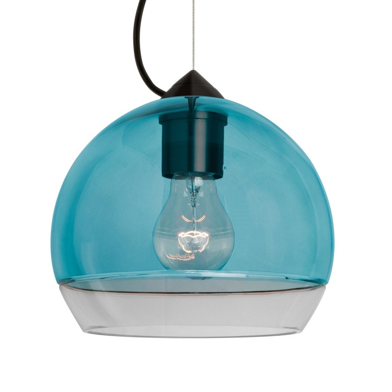 Besa 1KX-ALLY8BL-BK Besa Ally 8 Cable Pendant One Light Pendant Black