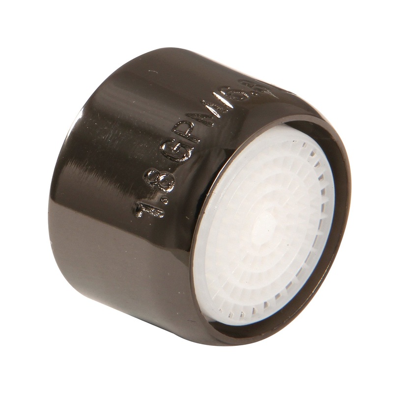Cal Green Z18NSSA8660 1.8 GPM Female Aerator, Black Stainless Steel