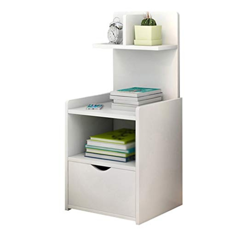 Comodino Solido Camera Locker Piccolo Studio di Legno Solido della Famiglia di pompaggio Bagno Soggiorno Corridoio Addensare 33X26X40cm FANJIANI (Color : Single Pumping)
