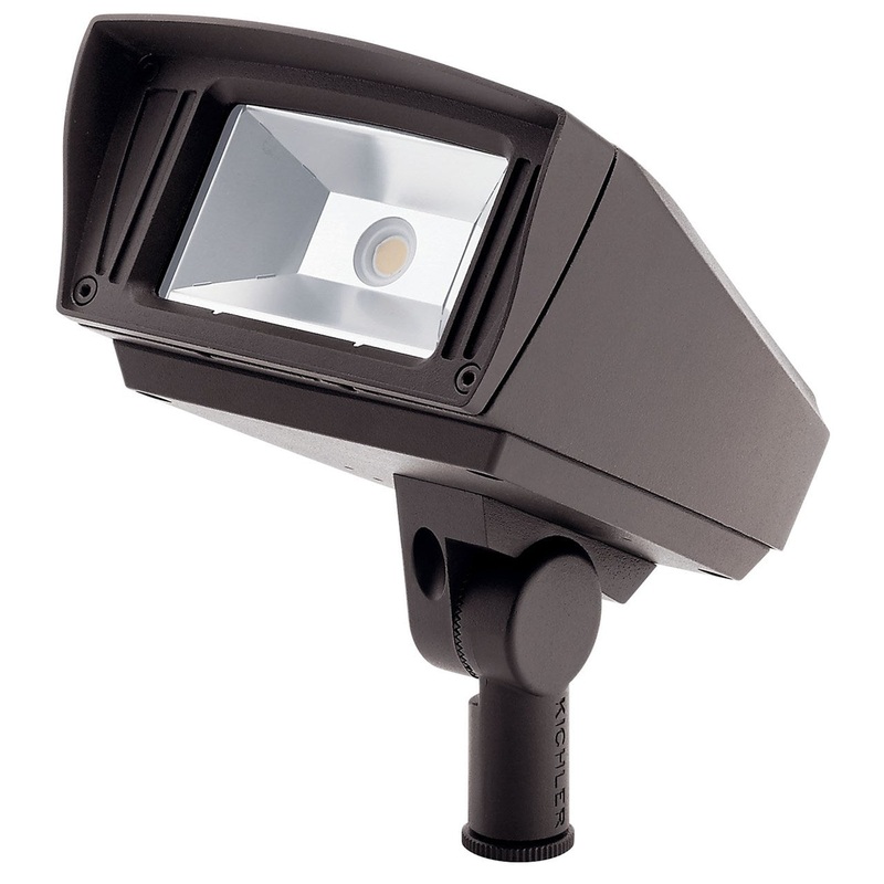 Kichler 16221AZT30 LED Flood, Textured Architectural Bronze