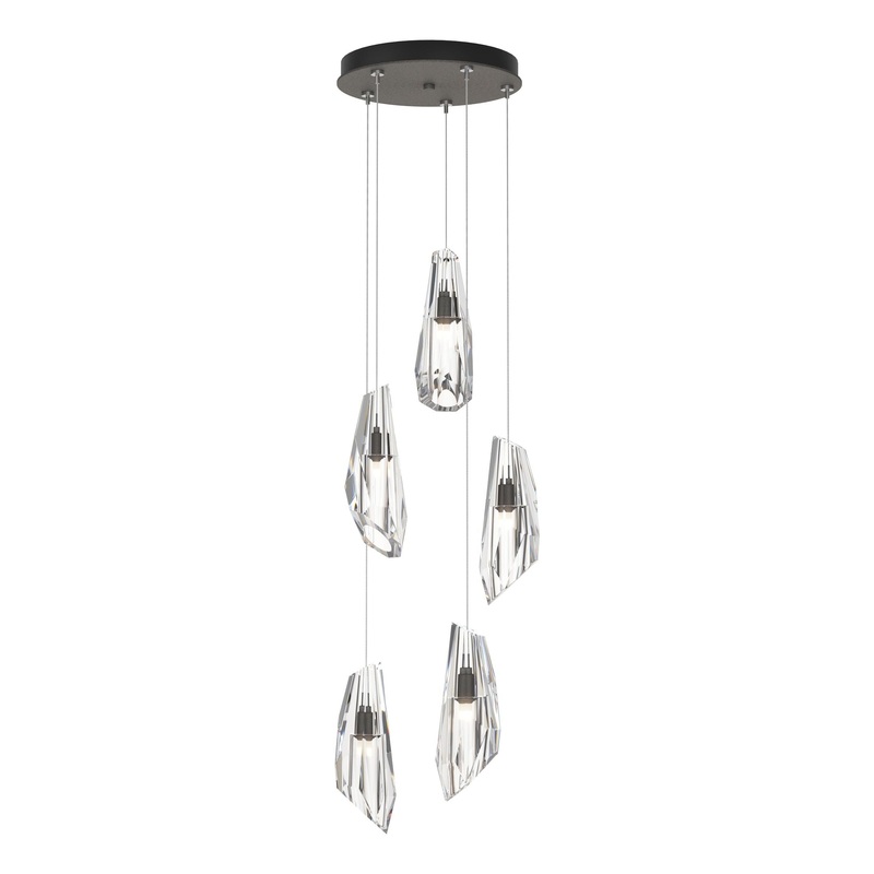 Luma 5-Light Pendant Natural Iron
