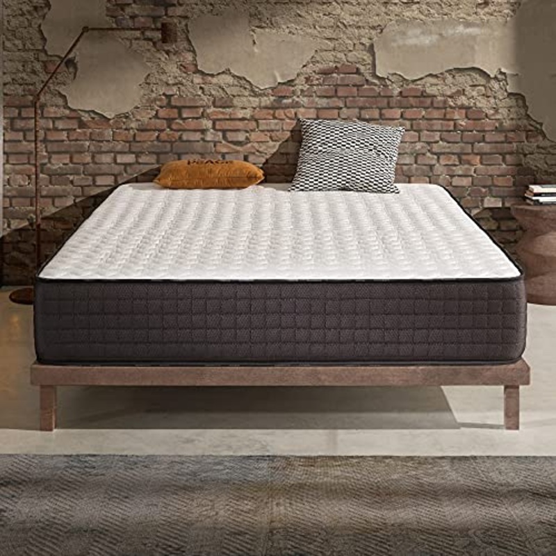 Naturalex | Titanium | Materasso 30 cm Memory e Lattice Piazza e Mezza 140×200 cm | Multi Densit e Particelle Attive in Titanio | Autoregolazione Punti di Pressione | Struttura Antiaffossamento