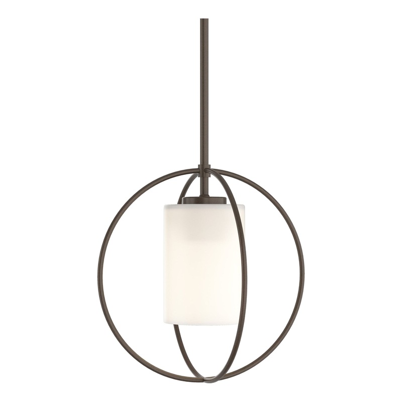 Rhythm Mini Pendant Bronze Opal Glass (GG)
