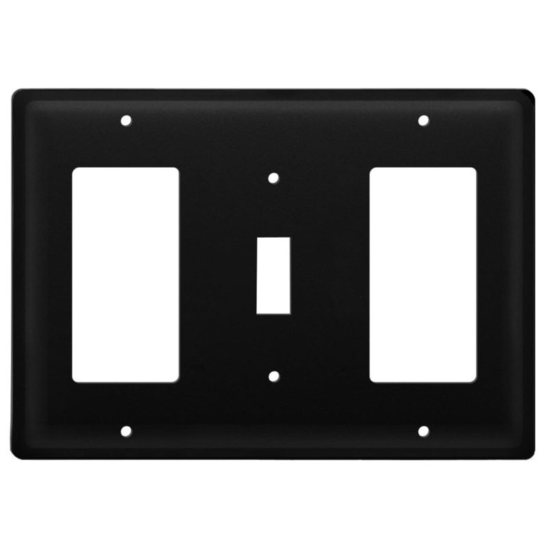 Village Wrought Iron EGSG-87 Triple Plain Single GFI Switch and GFI Cover CUSTOM Product