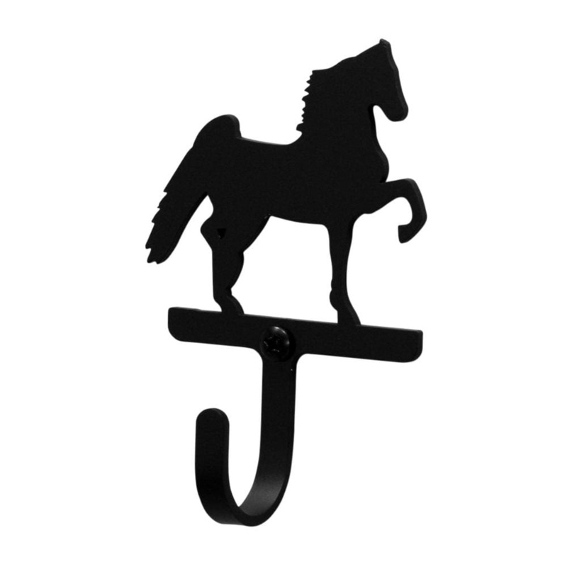 Village Wrought Iron WH-129-S Saddlebred Wall Hook Small