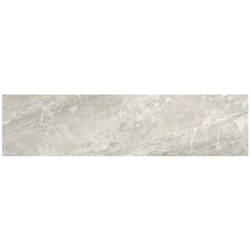 3″ x 12″ Bn Mayfair Stella Argento Honed Bullnose 3″ x 12″ Matte