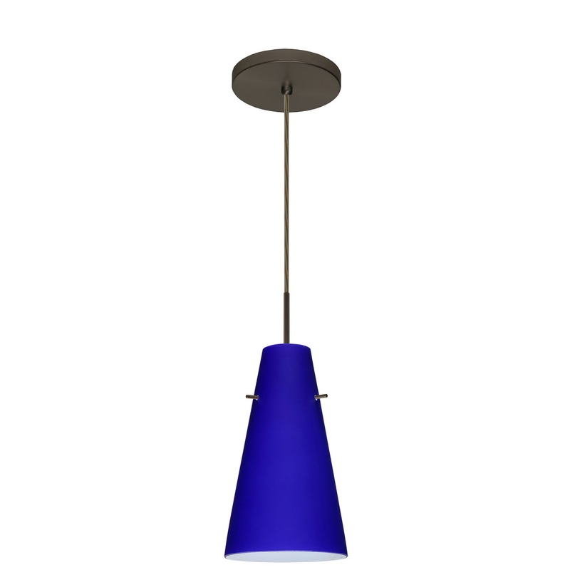 Besa 1JT-4124CM-LED-BR Cierro One Light Pendant Bronze