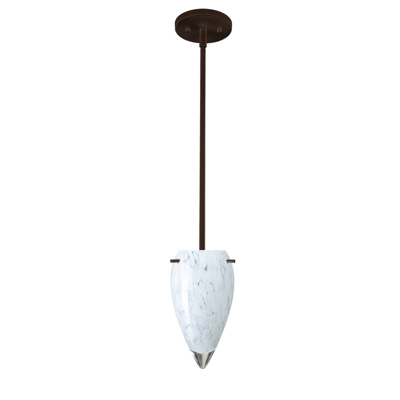 Besa 1TT-412519-LED-BR Juli One Light Pendant Bronze (Discontinued)