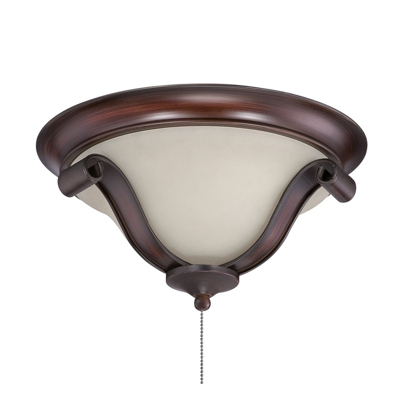 Craftmade SELK-SPZ Convertible Light Kit/Pendant LED Fan Light Kit Spanish Bronze (Discontinued)