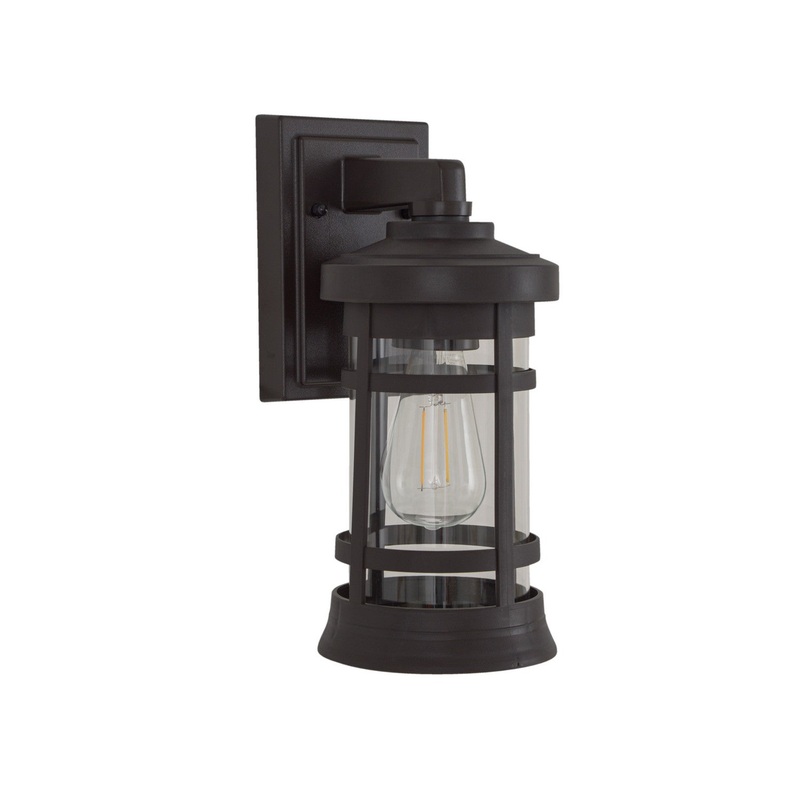 Craftmade ZA2304-BZ-C Resilience Lanterns One Light Outdoor Lantern Bronze