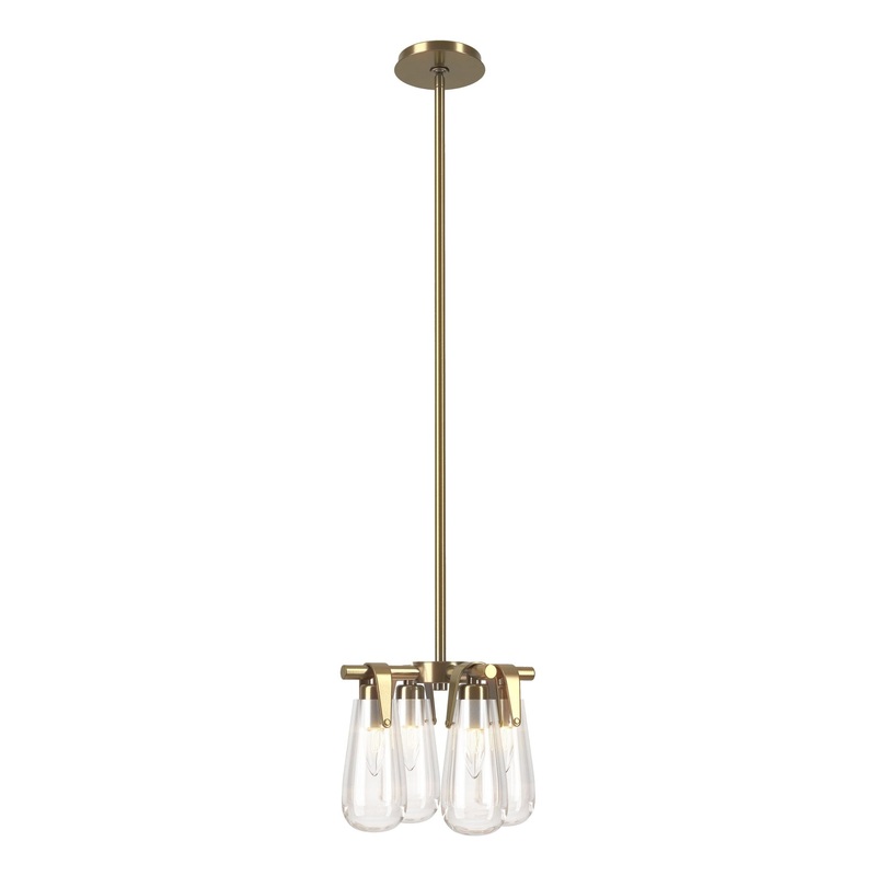 Eos Semi-Flush/Pendant Modern Brass