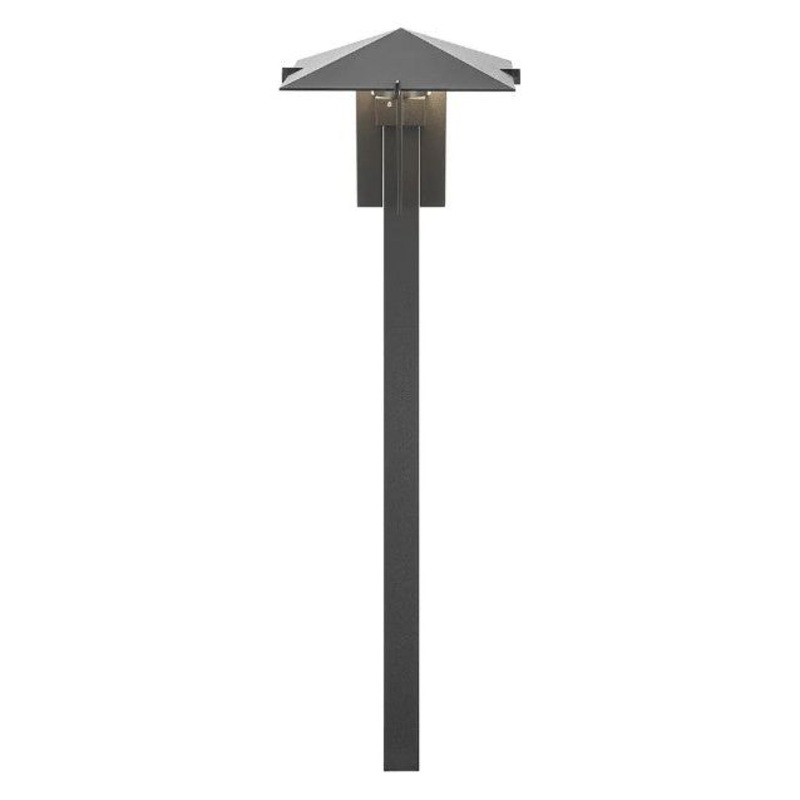 Forged LED Path Light Textured Black