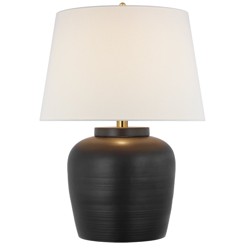 LED Table Lamp from the Nora Collection in Matte Black Finish by Visual Comfort Signature