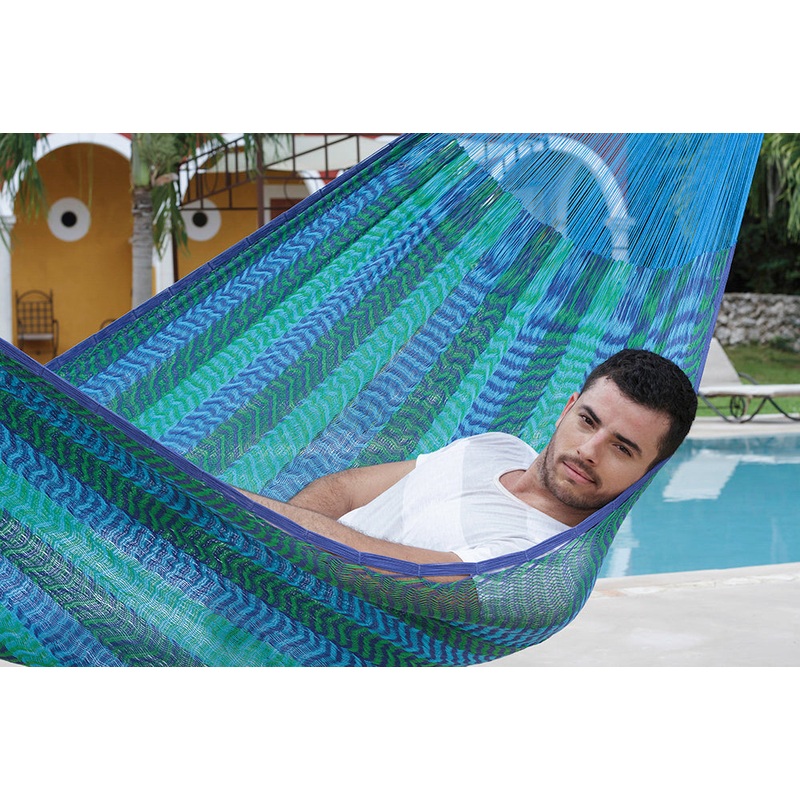 Mayan Legacy Bed Cotton hammock – Classic in Caribe colour