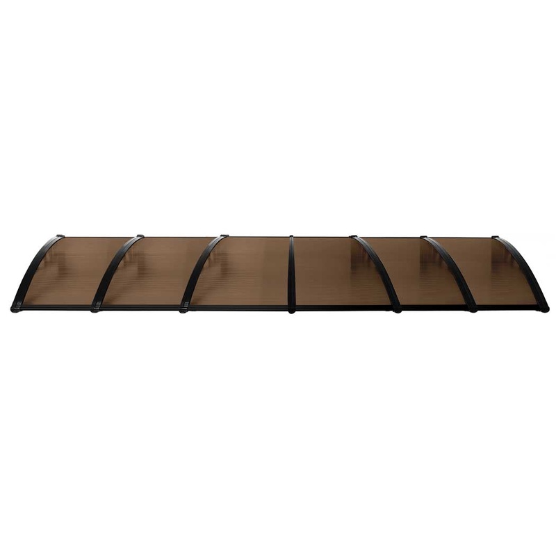 Mountview Window Door Awning Outdoor 1M X 6M Brown 1x6M