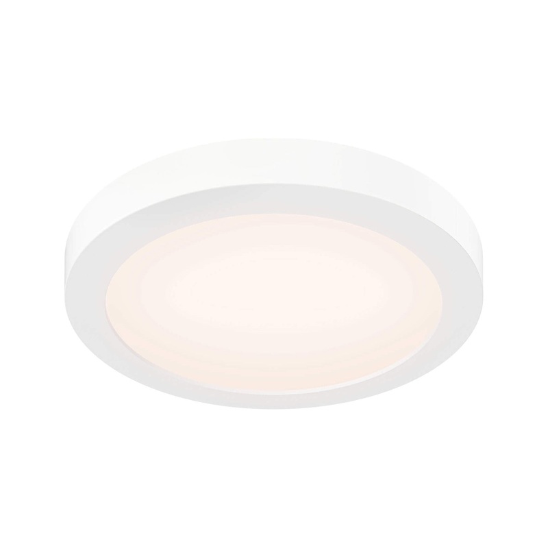 9″ CCT Flush Mount White None