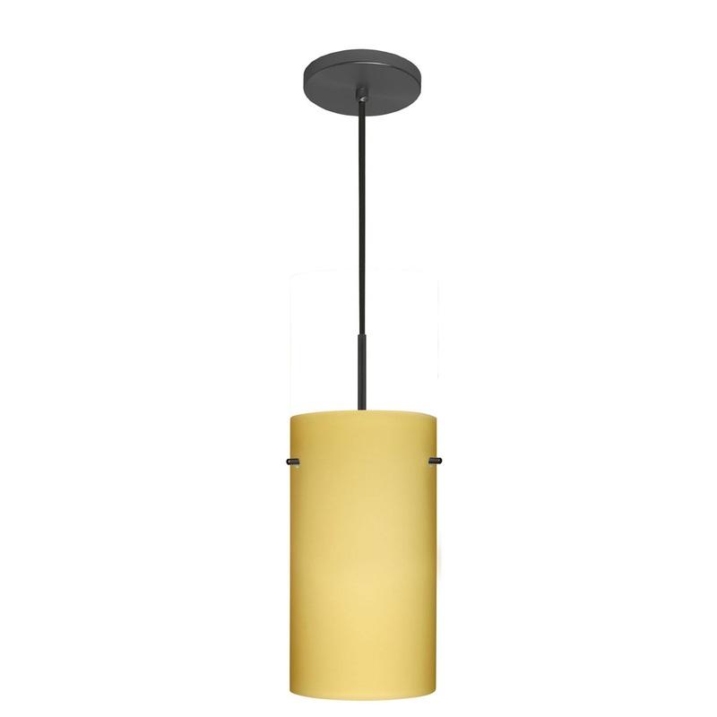 Besa 1VT-4120VM-BK Tondo One Light Pendant Black (Discontinued)