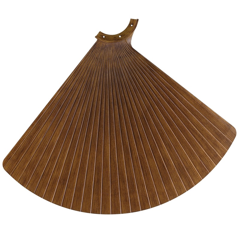 Blade Set of 3 from the TriAire Custom Collection in Koa Finish by Fanimation