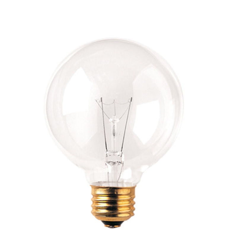 Bulbrite 393104 Globe Light Bulb Clear