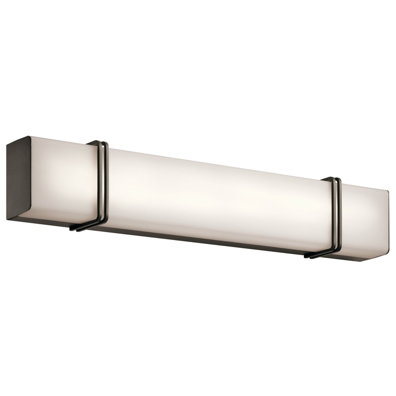 Kichler 45839OZLED LED Linear Bath, Olde Bronze