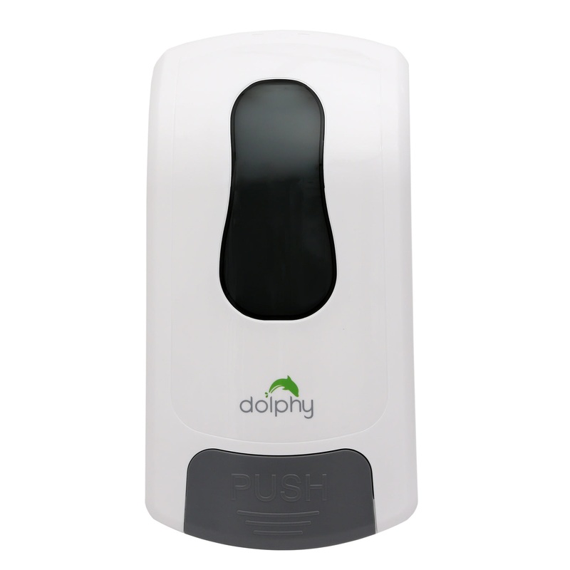 Manual Soap-Sanitiser Dispenser 1L – White Spray