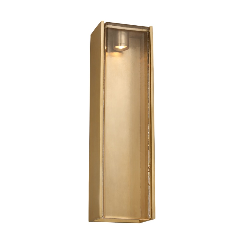 Maybeck 18 Wall Hand Rubbed Antique Brass