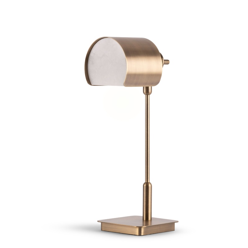 Opal Table Lamp Brass