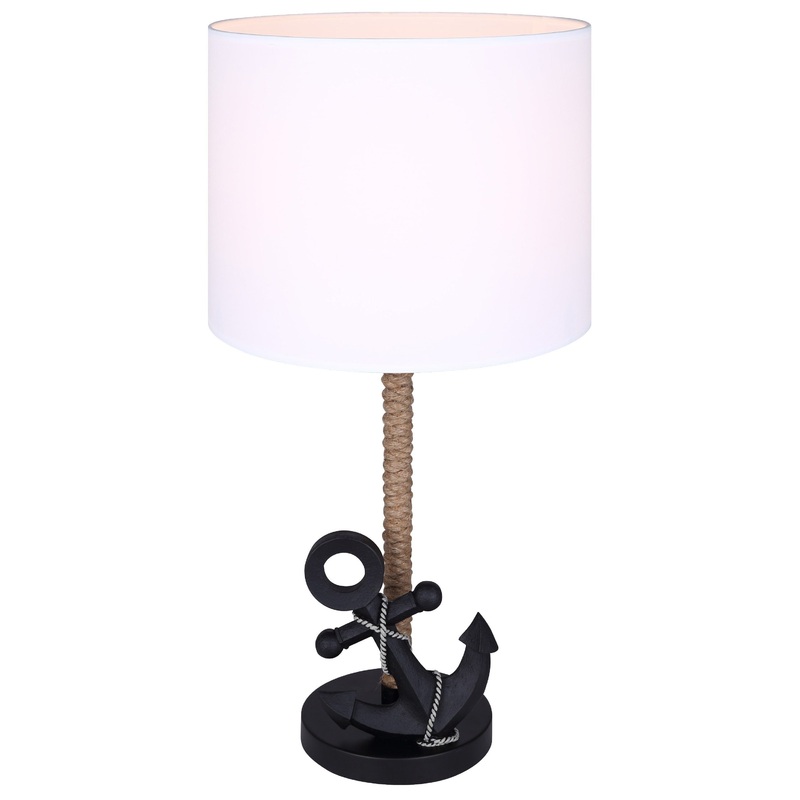 Sidro 1-Light Table Lamp Matte Black