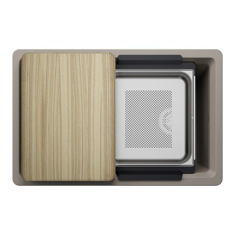 Workstation Inteos 30 Inch Truffle Silgranit