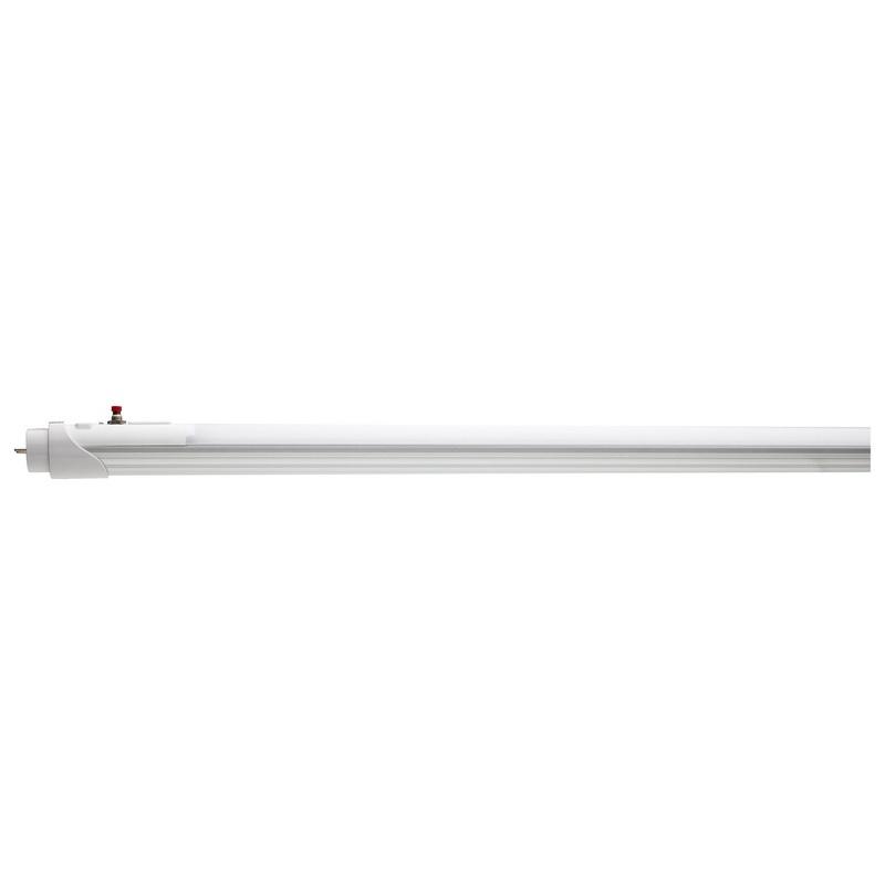 17 Watt 48 Inch T8 LED – 35K/40K/50K CCT Selectable – Ballast Bypass with Battery Backup – G13 Base – 120-277 Volt Light Bulb by Satco