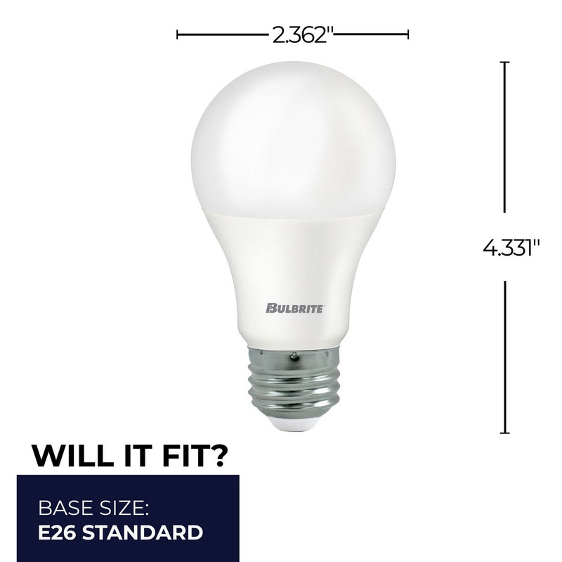 8.5 Watt LED Frost, 750  Lumens, E26 base, 120 Volt Light Bulb by Bulbrite