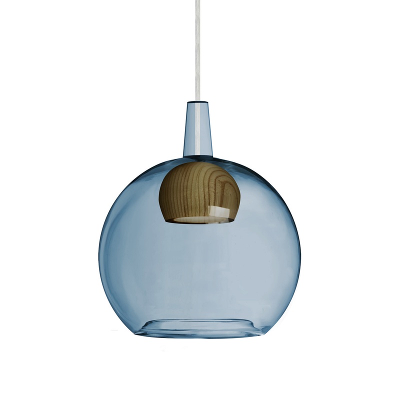 Besa 1JT-BENJIBLMD-LED-SN Benji LED Pendant Satin Nickel