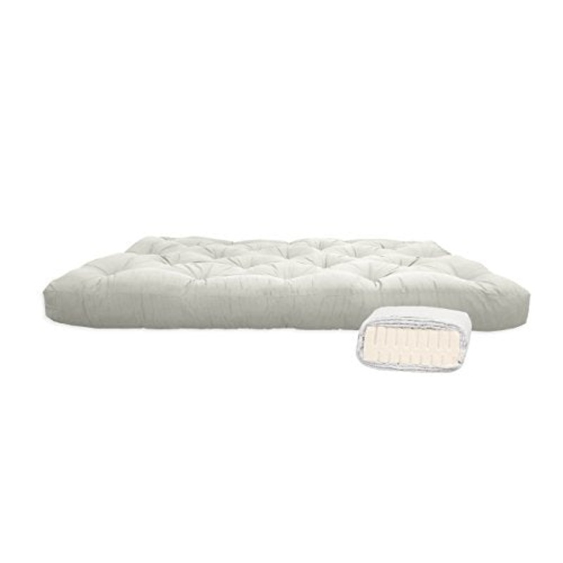 Futon On Line Futon in Cotone con 10 cm di Lattice, 180x200x16 cm