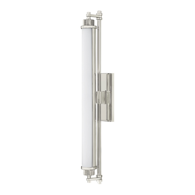 Plandome 1-Light LED Bath and Vanity Polished Nickel
