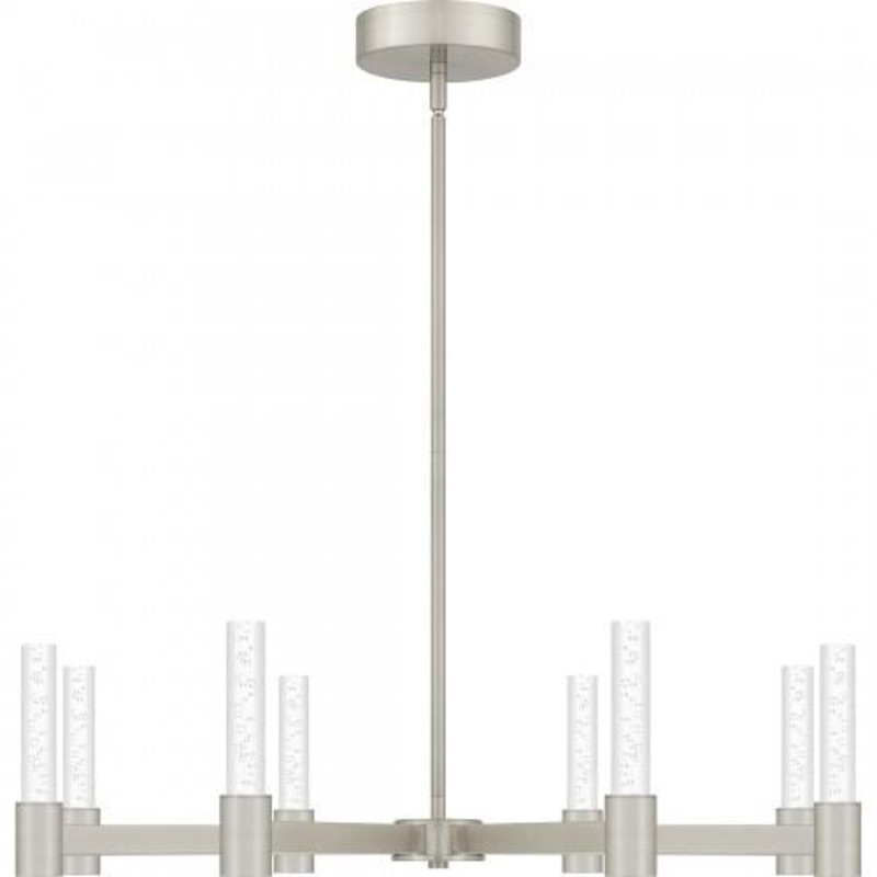 Quoizel PCADR5030BN Adler Chandelier 8 lights brushed nickel Chandelier
