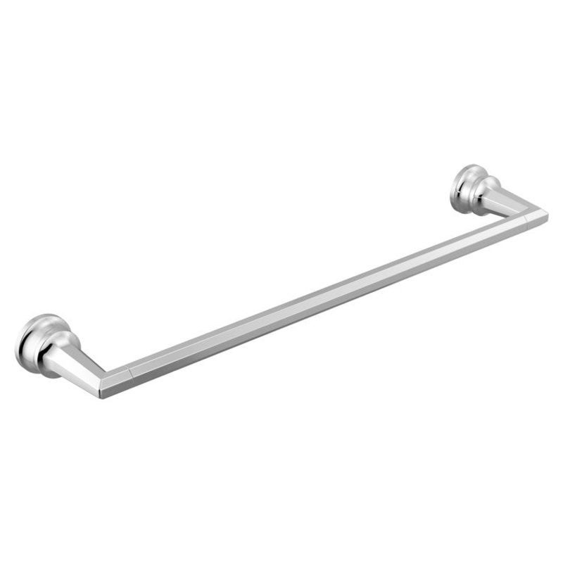 Towel Bar Beauclere 18 Inch Polished Chrome Metal