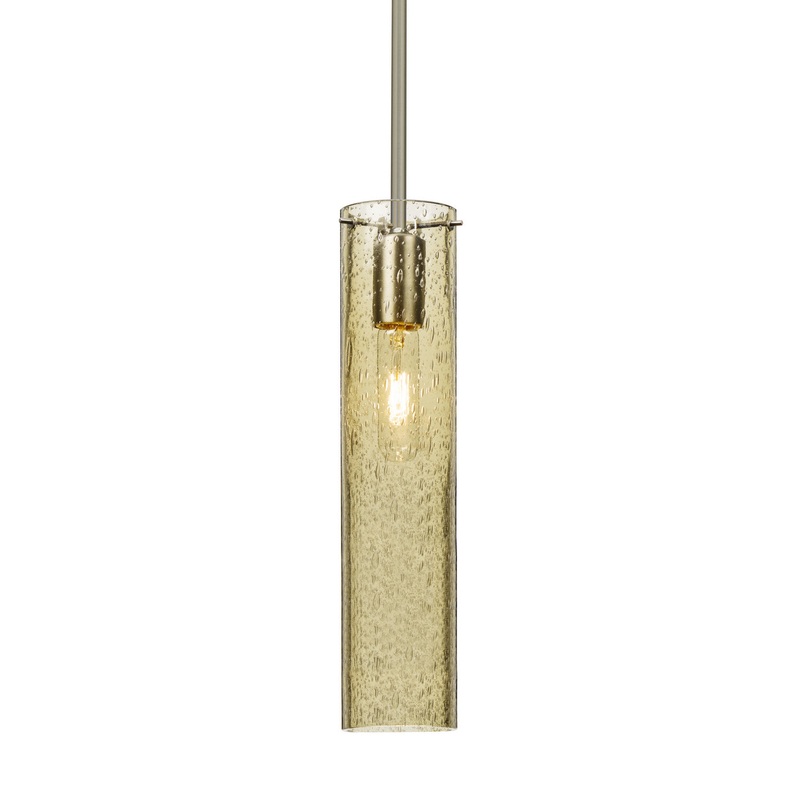 Besa 1TT-JUNI16GD-SN Juni One Light Pendant Satin Nickel