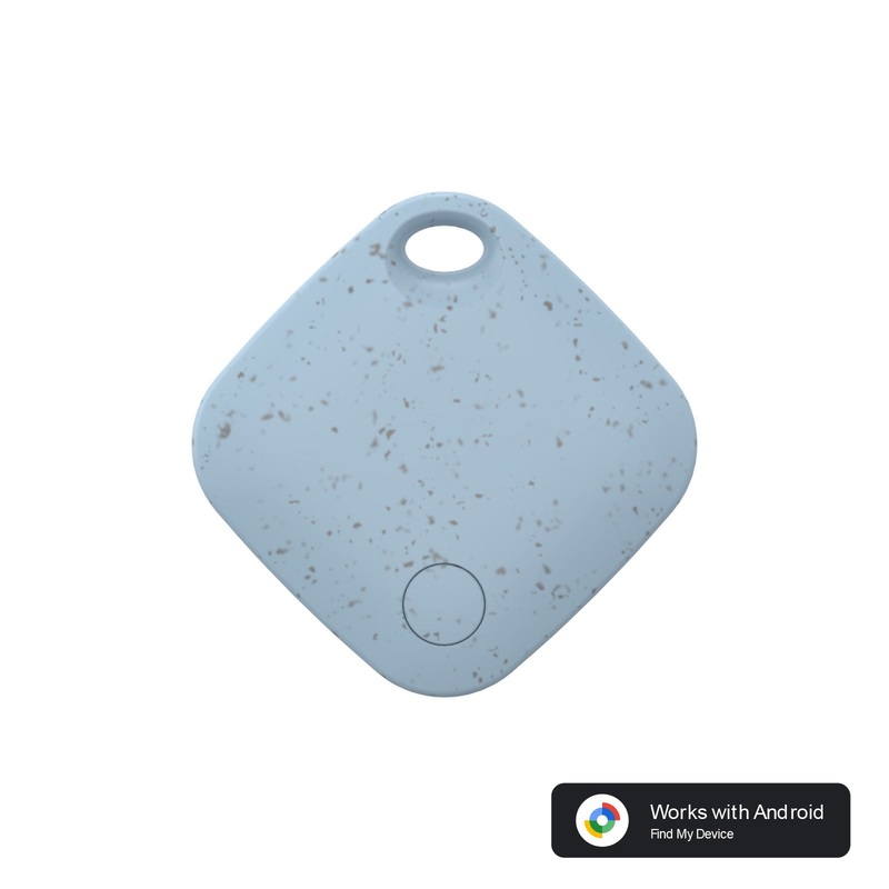 Blue Smart Item Locator Tag for Android – Google Find My Device Compatible, Anti-Lost Tracker