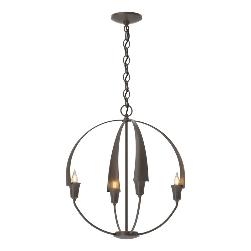Cirque Small Chandelier Bronze