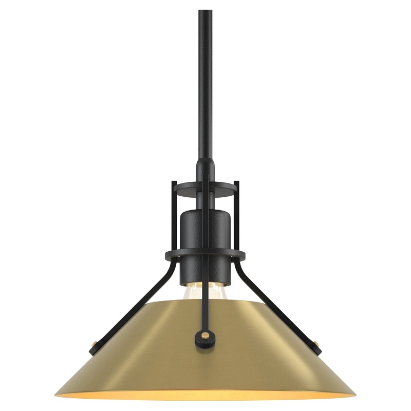 Henry Mini Pendant Black Modern Brass