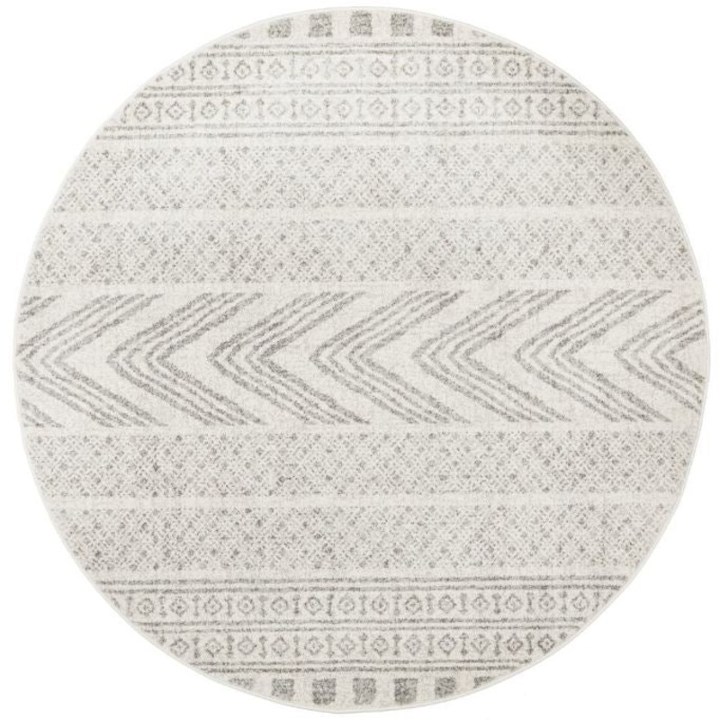 Mirage 359 Grey Round By Rug Culture-240X240CM – ROUND
