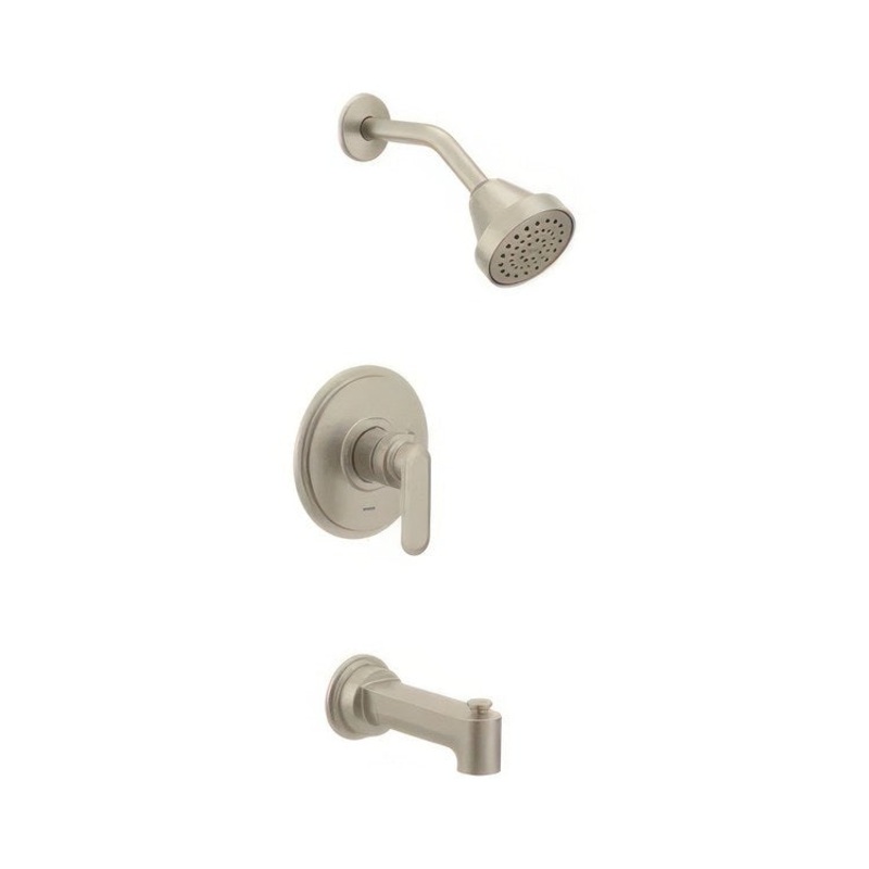 Tub and Shower Trim Greenfield M-Core 2 EP 1 Lever Brushed Nickel WaterSense ADA