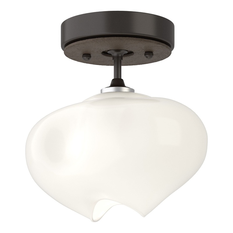Ume 1-Light Semi-Flush Oil Rubbed Bronze Bronze