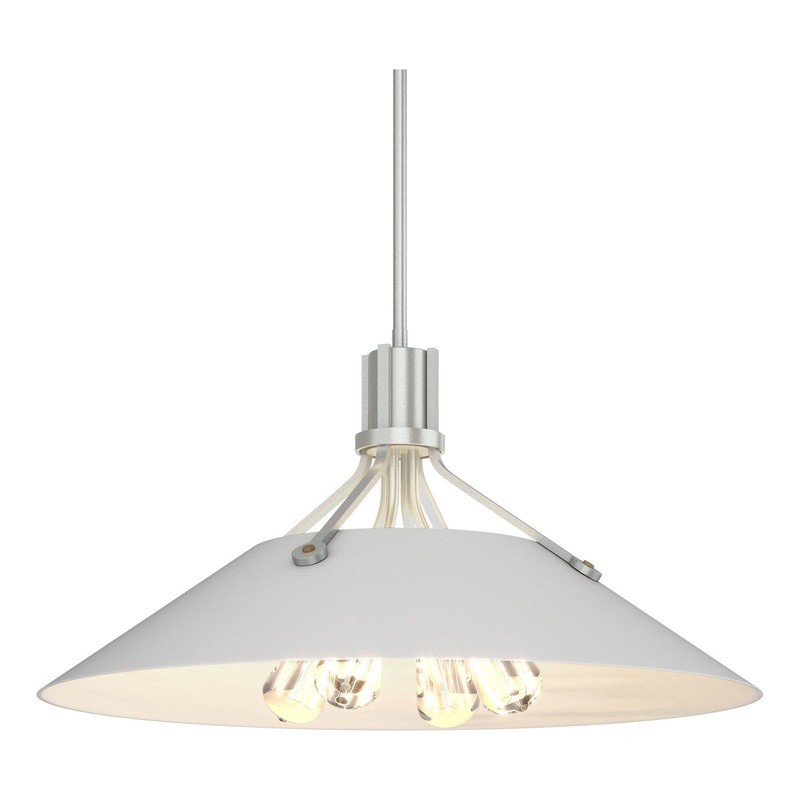 Henry Pendant Vintage Platinum White