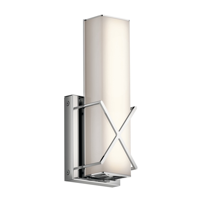 Kichler 45656CHLED LED Wall Sconce, Chrome