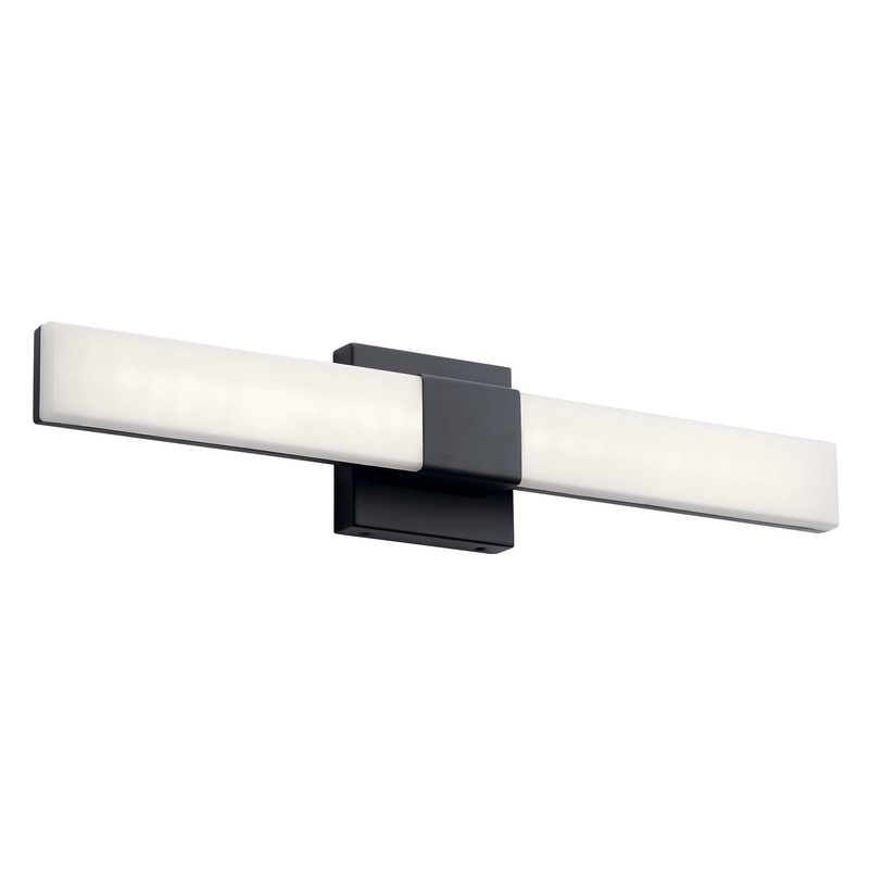 Kichler 84187 LED Linear Bath, Matte Black